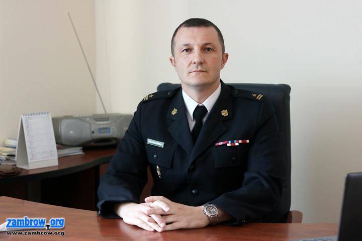 Nowy komendant zambrowskiej straży 