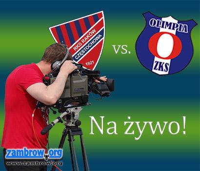 Mecz Olimpii z Rakowem w TVP3