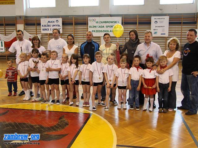 Wyniki VII Zambrowskiej Olimpiady Przedszkolaków