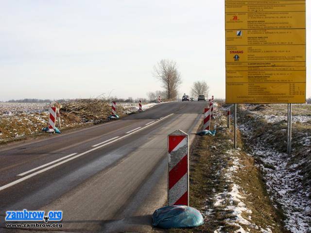Na okres mrozów wstrzymano większość prac