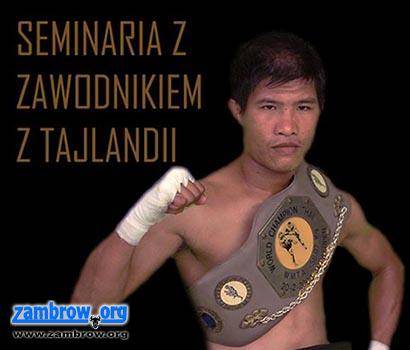 Konkeanlek Sitpholek i Rafał Simonides poprowadzą seminarium w Zambrowie