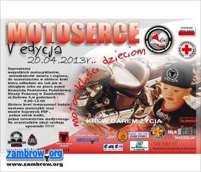 Oddaj krew w ramach akcji Motoserce