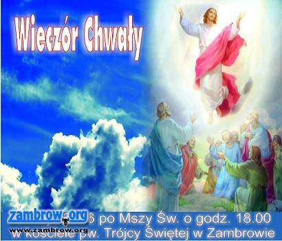 Majowy Wieczór Chwały już w niedzielę