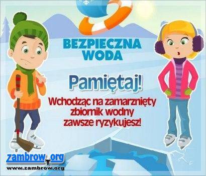 „Bezpieczne Ferie i Bezpieczna Woda” - policja przestrzega