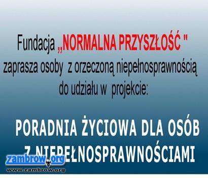 Spotkanie informacyjne dla osób niepełnosprawnych