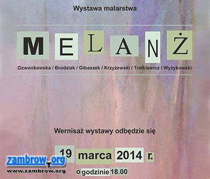 Zapraszamy do CK na wernisaż wystawy „MELANŻ” 