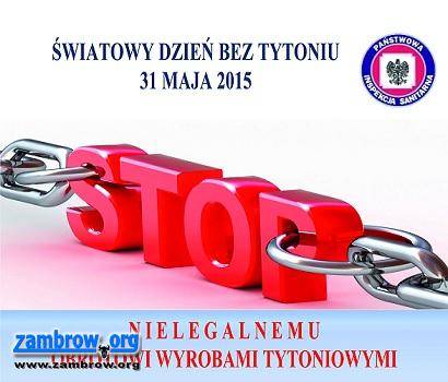 Dziś Światowy Dzień  bez Tytoniu