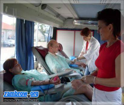 Ambulans do pobierania krwi znów przyjedzie do Zambrowa