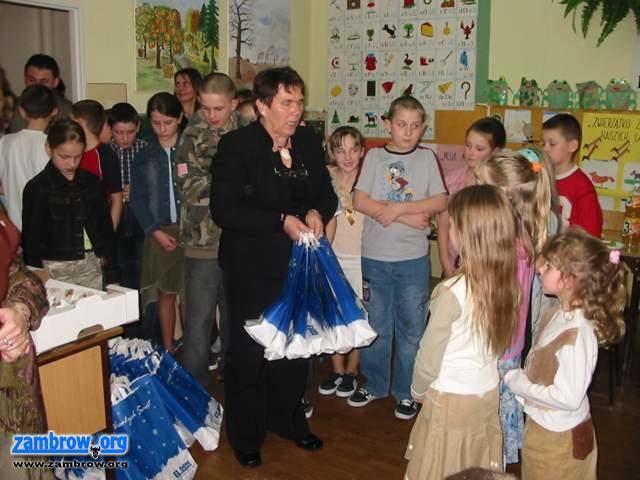 Choinka w szkole w Ostrożnem