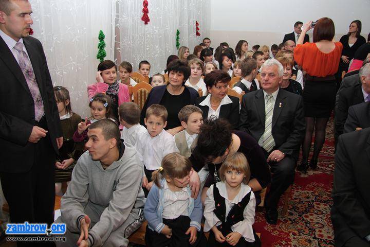 Wigilia w zambrowskim domu dziecka