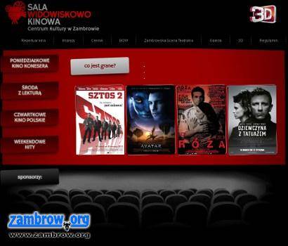 Repertuar kina w Zambrowie 24 lutego - 1 marca 2012