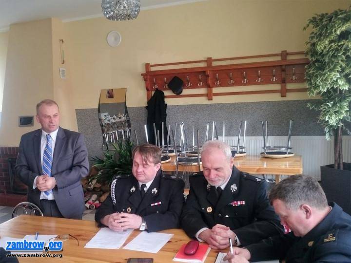 Wybrano nowy Zarząd Oddziału Gminnego Związku OSP RP w Zambrowie 