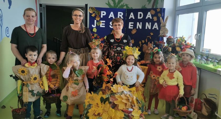 Jesienny Pokaz Mody na przedszkolnym wybiegu