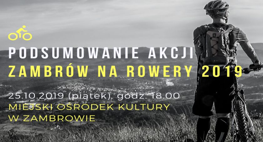 Zapraszamy na podsumowanie akcji „Zambrów na rowery 2019”