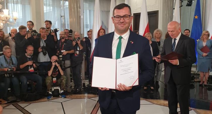 Stefan Krajewski odebrał zaświadczenie o wyborze na posła