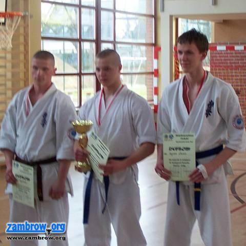 Zambrowiacy wywalczyli medale na mistrzostwach Polski w Karate