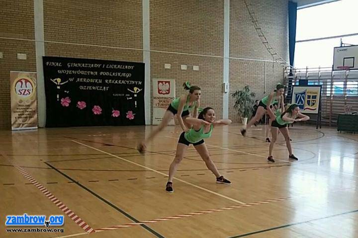 Sukces ZSO w aerobiku rekreacyjnym 