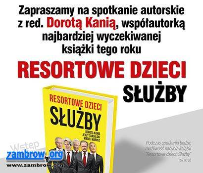 Zapraszamy na spotkanie autorskie z red. Dorotą Kanią