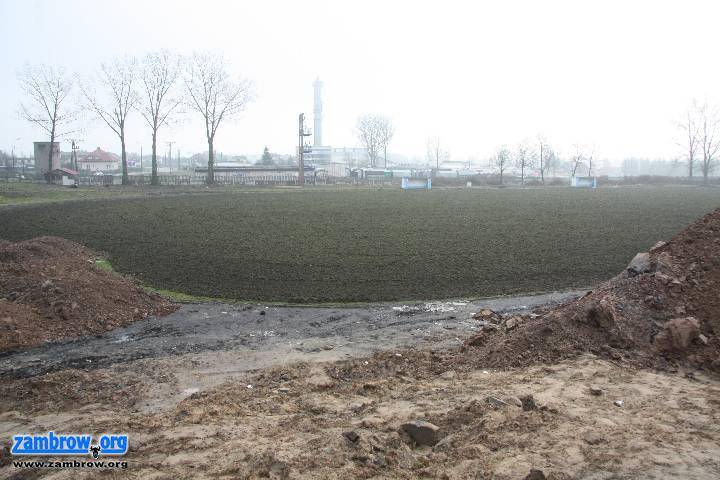 Sprawnie przebiega remont stadionu