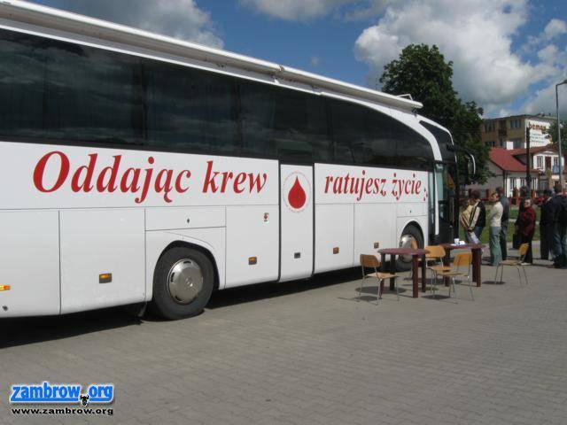 Zambrowianie oddali 26 litrów krwi