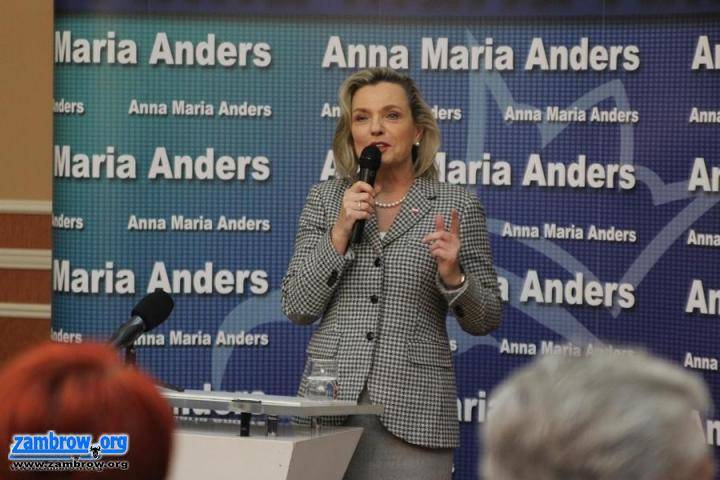 Anna Maria Anders zaprasza na spotkanie z Jarosławem Kaczyńskim