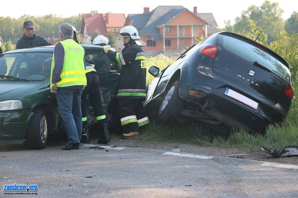 Kolizja na drodze do Długoborza