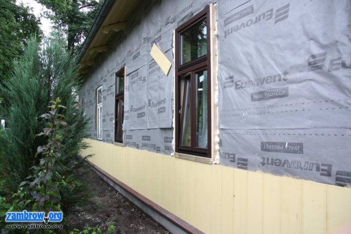 Remont OWR Caritas na półmetku