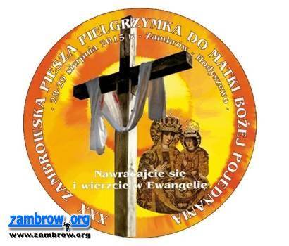 Zapraszamy do udziału w jubileuszowej pieszej pielgrzymce do Hodyszewa 