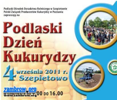 Zapraszamy na Dni Kukurydzy do Szepietowa
