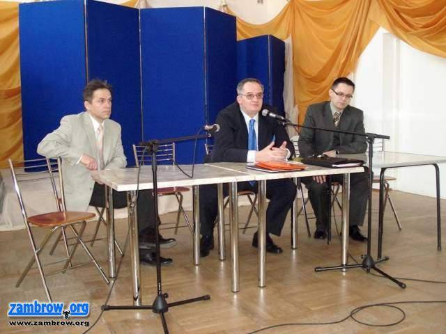 Spotkanie z Eurodeputowanym w Zambrowie