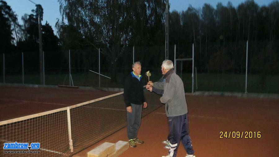 Tomasz Szabłowski zwycięzcą tenisowej rywalizacji w Kołakach 