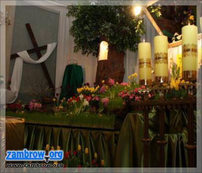 Harmonogram Triduum Paschalnego w zambrowskich parafiach