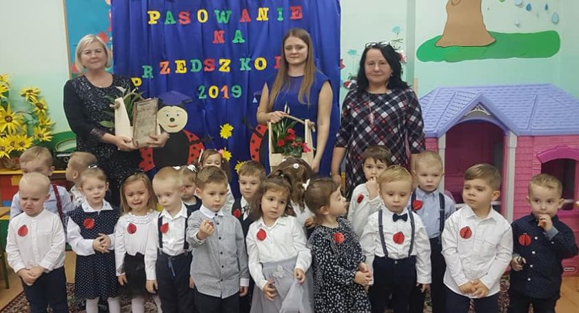 Pasowanie na przedszkolaka w MP4 w Zambrowie
