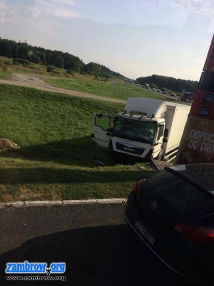 Wypadek autokaru z zambrowskimi kolonistami 