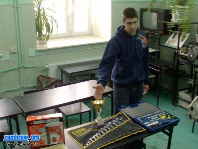 Daniel Skrodzki - drugi wśród mechaników pojazdów samochodowych