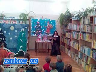 Mikołajki w miejskiej bibliotece