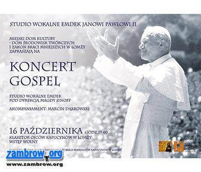 Gospel w łomżyńskiej katedrze