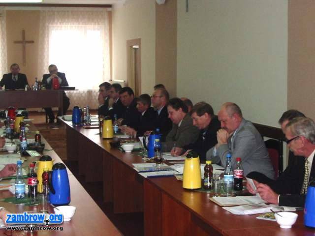 Burzliwe obrady Rady Powiatu Zambrowskiego