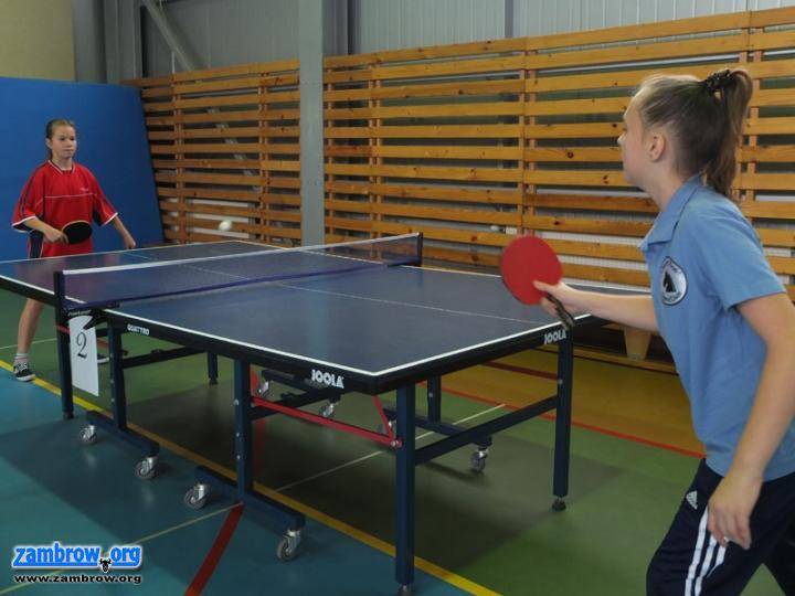 Igrzyska Powiatu Zambrowskiego w drużynowym tenisie stołowym