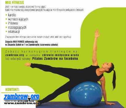 Harmonogram zajęć fitness na 2014 r