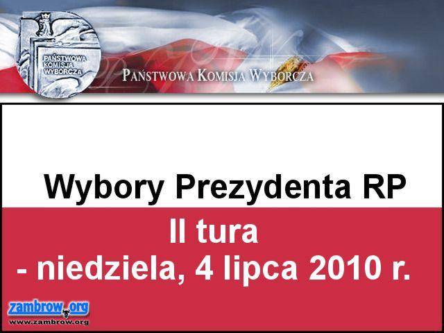 Wykaz lokali wyborczych na wybory w dn. 4 lipca 2010