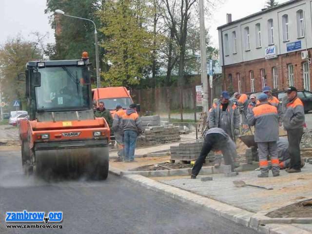 Finisz prac na ulicy Fabrycznej