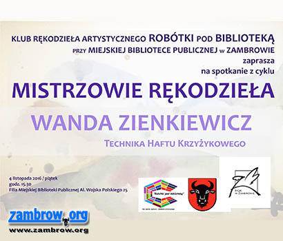 Klub rękodzieła artystycznego zaprasza na kolejne warsztaty