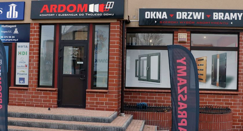 ARDOM – solidne okna, drzwi, bramy, rolety. Duży wybór!