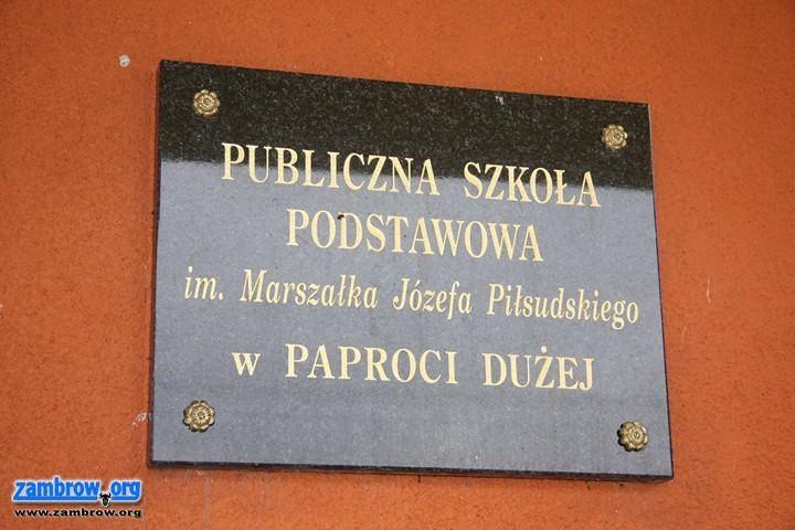 Opowiedz historię swojej miejscowości: Ślub Piłsudskiego w Paproci Dużej