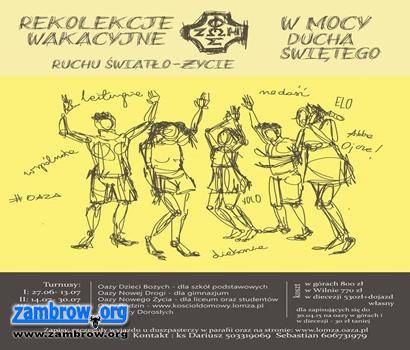 Zapisz się na wakacje z Ruchem Światło-Życie 