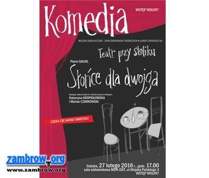 MDK-DŚT zaprasza na komedię teatralną 