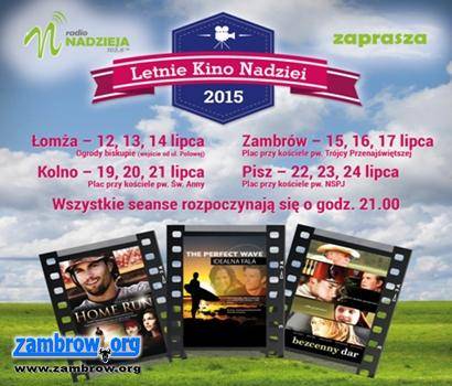 Od jutra Letnie Kino Nadziei
