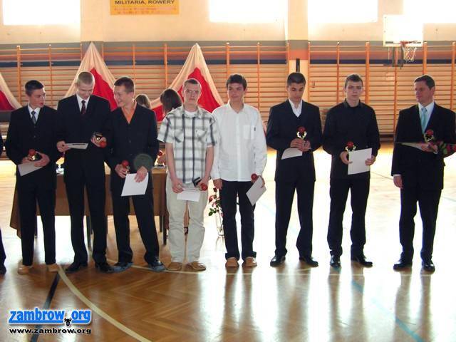 Święto szkoły w Miejskim Gimnazjum nr 1 w Zambrowie
