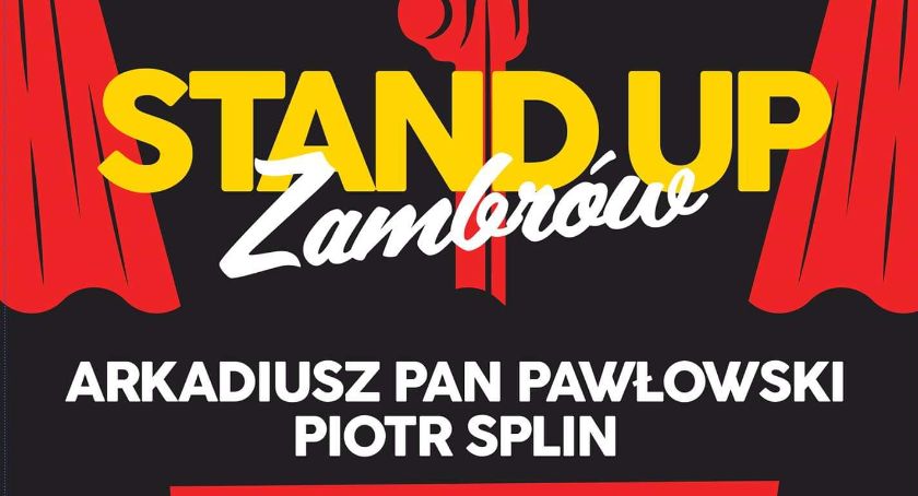 Stand-up w Zambrowie - wygraj wejściówki! KONKURS
